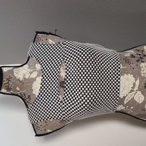 Checkerboard crop top